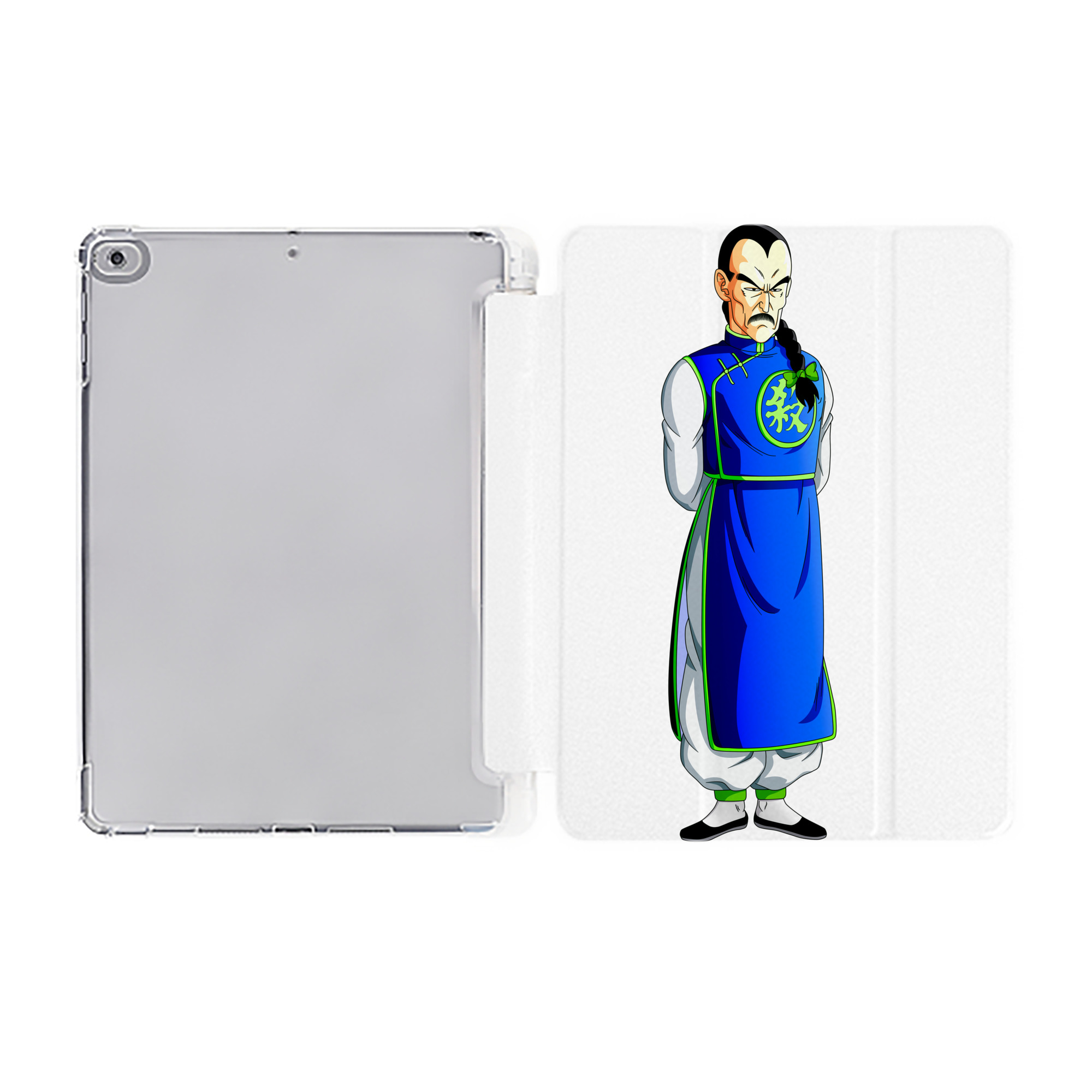 （画像用） ドラゴンボール DRAGON BALL IPad ケース ペン収納付き 三つ折りスタンド PUレザー×シリコン 対応機種9.5/10.5/10.9インチ